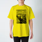 MUGEN ARTのムンク　叫び　Munch / The Scream リトグラフ　 スタンダードTシャツ