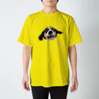 ドリルの無駄吠えビーグル犬 スタンダードTシャツ