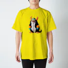 ソワソワのリスザル スタンダードTシャツ