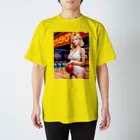 ボウリング アートショップのBowling 90's  Girl スタンダードTシャツ