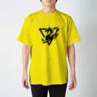 8ball.AI.artの襲うドラゴン　ロゴ Regular Fit T-Shirt