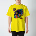 artman galleryのいくたけん『春を告げるフキノトウ』 スタンダードTシャツ