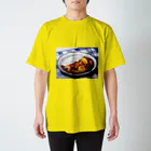 🏝南国の離島に憧れるイラストレーターの哀愁のカレーライス Regular Fit T-Shirt