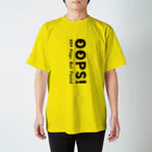 QROOVYのエラーコード Oops! 404 page not found  01 スタンダードTシャツ