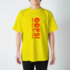 QROOVYのエラーコード Oops! 404 page not found 02 スタンダードTシャツ