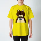 もりのクマチャンネルofiicalグッツ！！のクマクマのグッツ スタンダードTシャツ