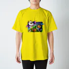 惑星さん太郎のポンポコクエスト Regular Fit T-Shirt