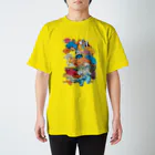 ムラマス カツユキの 『サカナ、微カナ傘』 Regular Fit T-Shirt