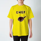 NIKORASU GOの料理当番の方用「シェフ」 Regular Fit T-Shirt