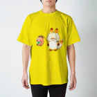 百±一のおきつねちゃん Regular Fit T-Shirt