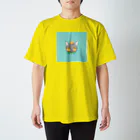 てづきゃっとのみかんほっぺねこ Regular Fit T-Shirt