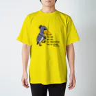 dokukinoko1000の怪鳥ハシビロコウのセンさん2　カラー Regular Fit T-Shirt