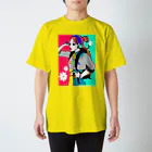 アピリオドランアウトのflower スタンダードTシャツ