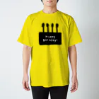 しなびたアフロのお誕生日お祝い用 Regular Fit T-Shirt