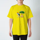 ねこぜや のROBOBOロボボ りんご屋さん Regular Fit T-Shirt