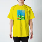 takeminのコトリさんとチューリップ スタンダードTシャツ