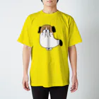 マツバラのもじゃまる目隠し スタンダードTシャツ