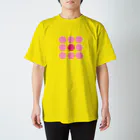 samiadon3gのドット　ピンク スタンダードTシャツ