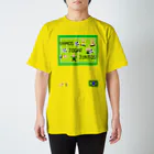 decoppaのサッカーうさぎさん スタンダードTシャツ