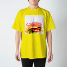 Crouchの#X8 Crouch ハンバーガーTシャツ Regular Fit T-Shirt