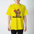 フクライブ！のカミクマさんグッドラック! Regular Fit T-Shirt