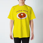 NIKORASU GOのスイーツの中でも特にワッフルが好きという人限定デザイン「ワッフルマニア」 Regular Fit T-Shirt