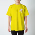 中華呪術堂（チャイナマジックホール）の【赤ドット】猫功夫(猫カンフー)  Regular Fit T-Shirt