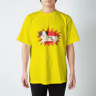 もしビジ　Tシャツ販売所！のI am inu！わんわん Regular Fit T-Shirt