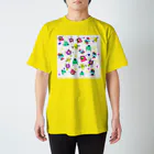 ユメトのmonster！monster！白 スタンダードTシャツ