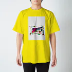 sousakuyaの楽しいカラフルなドッド柄 スタンダードTシャツ