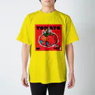 めめ郎のあせあせトマト　赤 スタンダードTシャツ