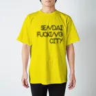 piaopiaoの#4 SENDAI FU*KING CITY Regular Fit T-Shirt