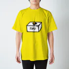 ××（めめ）@羽織ると可愛いデザインのドット絵おいしい豆腐 Regular Fit T-Shirt