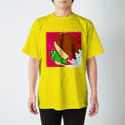 デミの楽しいアイテムショップのアボカド大好き スタンダードTシャツ