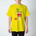 meMEmeのカニバリズム・スイカジュース Regular Fit T-Shirt