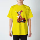 ずぅんの踊るお団子頭の女の子 Regular Fit T-Shirt