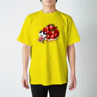 ブドウのいちごタルトネコ Regular Fit T-Shirt