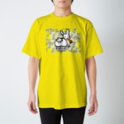 ʚ一ノ瀬 彩 公式 ストアɞのｶｵｽうさぎ:黄【多+1】 Regular Fit T-Shirt