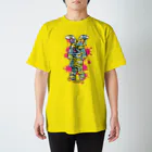 Cɐkeccooのうさぎのラビ-ぐるぐるミイラ Regular Fit T-Shirt