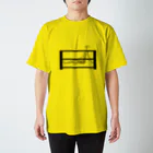 水飼 瓶魚の1漢字[日]★001 半身浴_黒字 スタンダードTシャツ