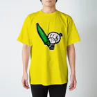 きくのらくがきのオクラときく スタンダードTシャツ