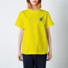 Ｘ-ジュゴンの速乾　ブルー スタンダードTシャツ