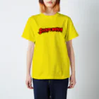 BlackRedCheeZのThe3Gunz／SHINPE MANIA(Yellow) スタンダードTシャツ