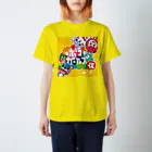 ポコガールズ(仮)の嵐レコードロゴ入り スタンダードTシャツ