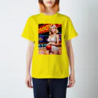 ボウリング アートショップのBowling 90's  Girl スタンダードTシャツ