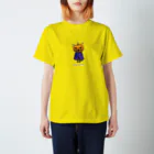 ハナイとトンのネコオバケ（カボチャ） Regular Fit T-Shirt