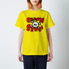 HSMT design@NO SK8iNGのCROWN SKULL スタンダードTシャツ