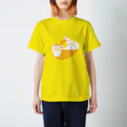 うちのねこの茶白猫　おどり寝相 Regular Fit T-Shirt