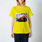 🏝南国の離島に憧れるイラストレーターの哀愁のカレーライス Regular Fit T-Shirt