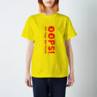 QROOVYのエラーコード Oops! 404 page not found 02 スタンダードTシャツ